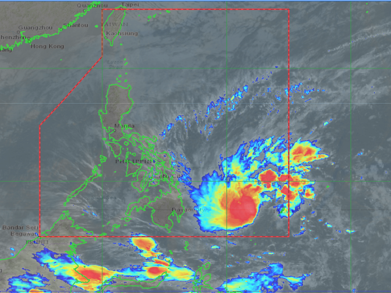 Bagyong Auring lalakas pa, magiging Tropical Storm sa susunod na 24 na oras