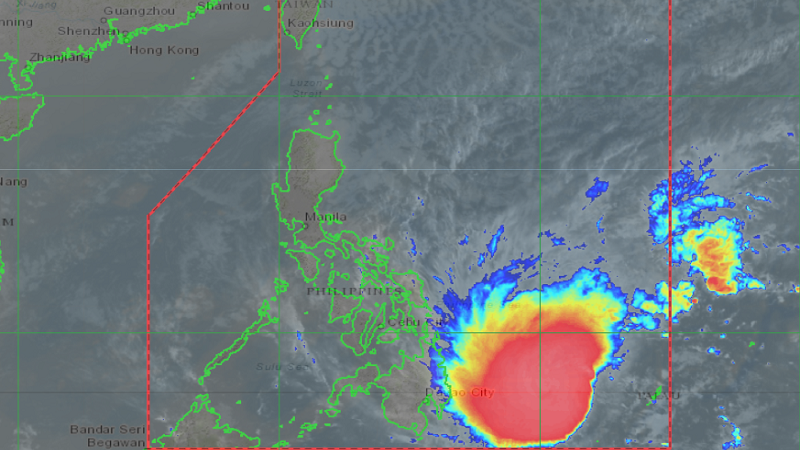 Tropical Storm Auring lumakas pa; Signal No. 1 nakataas na sa ilang lugar sa Mindanao