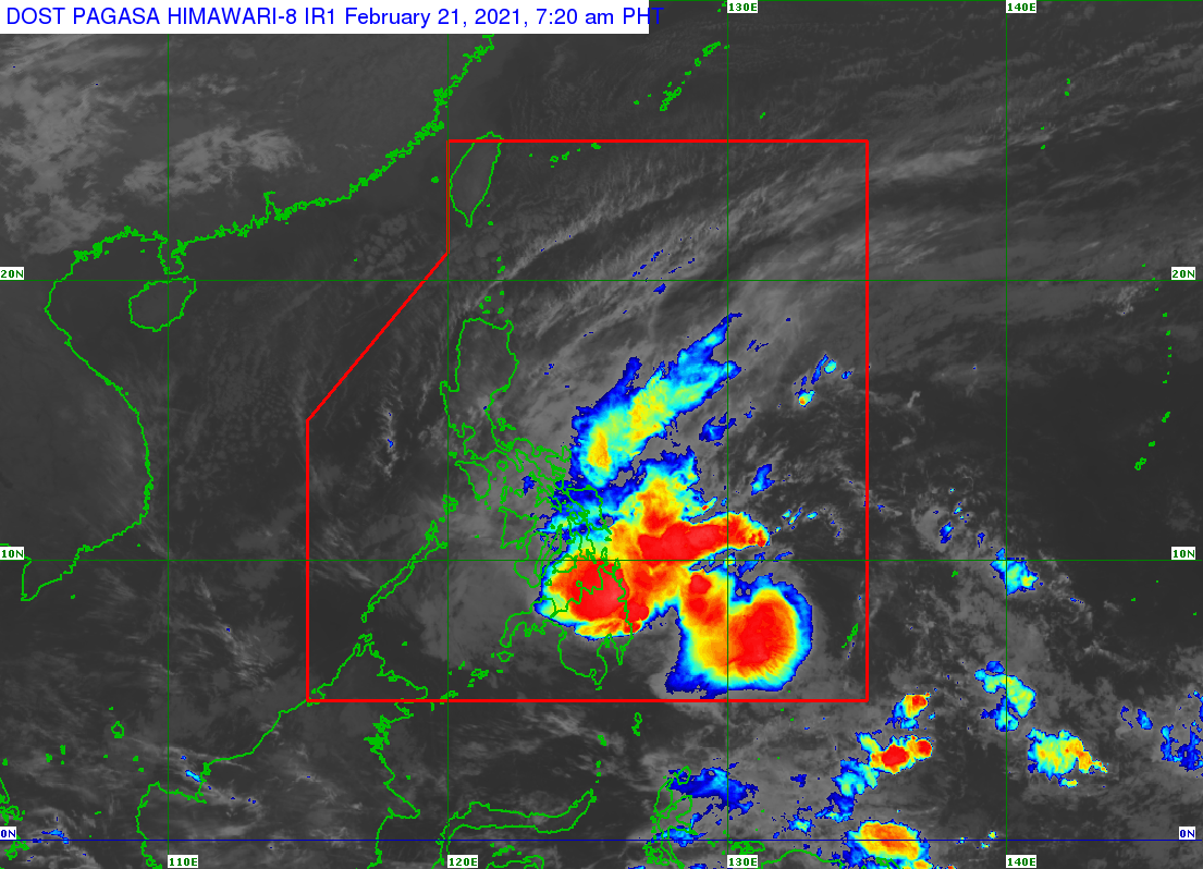 Tropical Storm Auring bahagyang bumagal; Signal No. 2 nakataas na sa maraming lugar sa Visayas at Mindanao