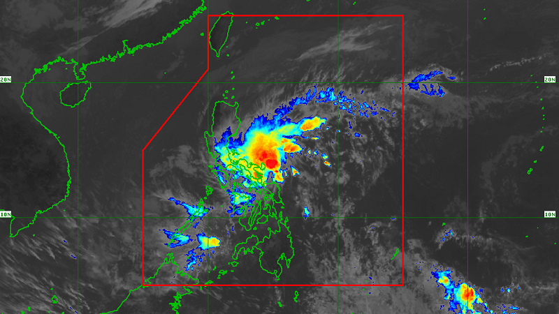 Tropical Depression Auring nag-landfall sa Batag Island; bilang ng mga lugar na nakasailalim sa signal number 1 nabawasan na