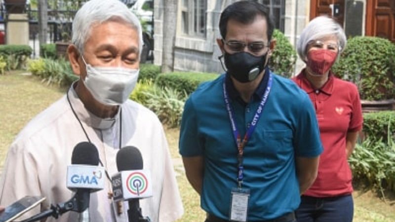 Manila Cathedral inialok bilang vaccination site sa Maynila