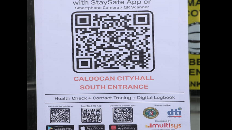 Paggamit ng StaySafe App ipinatutupad sa lahat ng establisyimento sa Caloocan