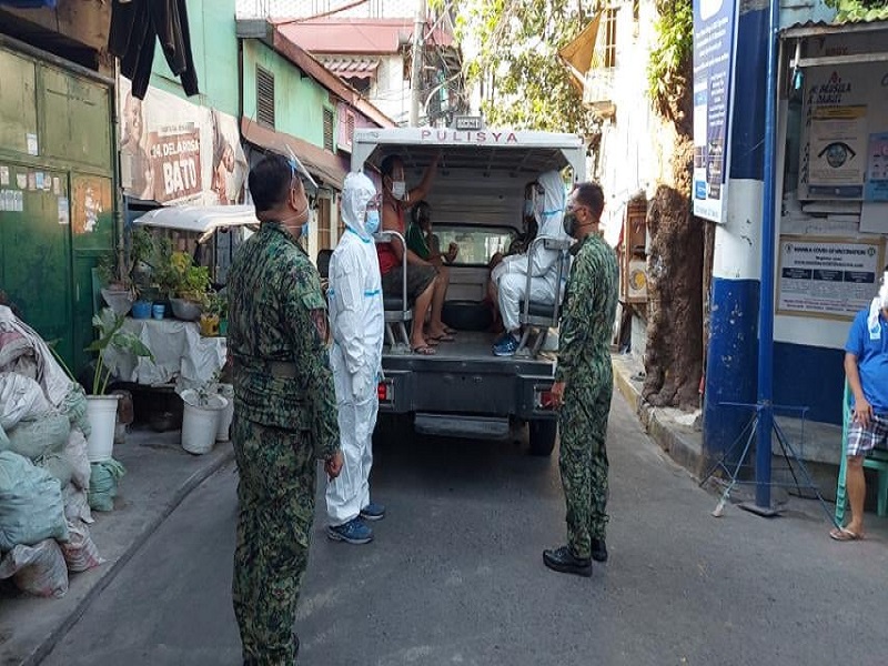 15 nahuling lumabag sa pinaiiral na lockdown sa 6 na barangay sa Maynila