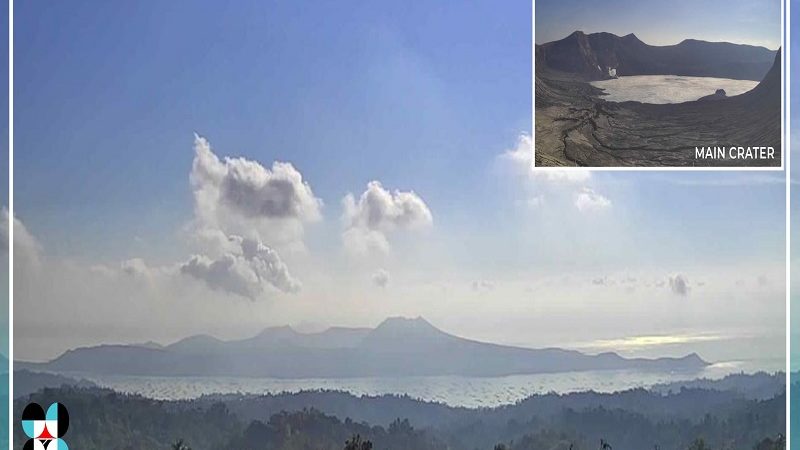 55 volcanic earthquakes naitala sa Bulkang Taal