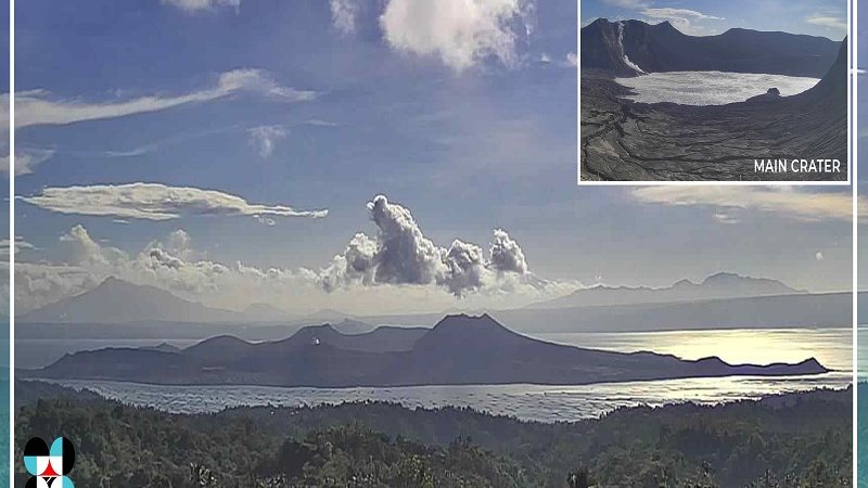 193 volcanic earthquakes naitala sa Bulkang Taal