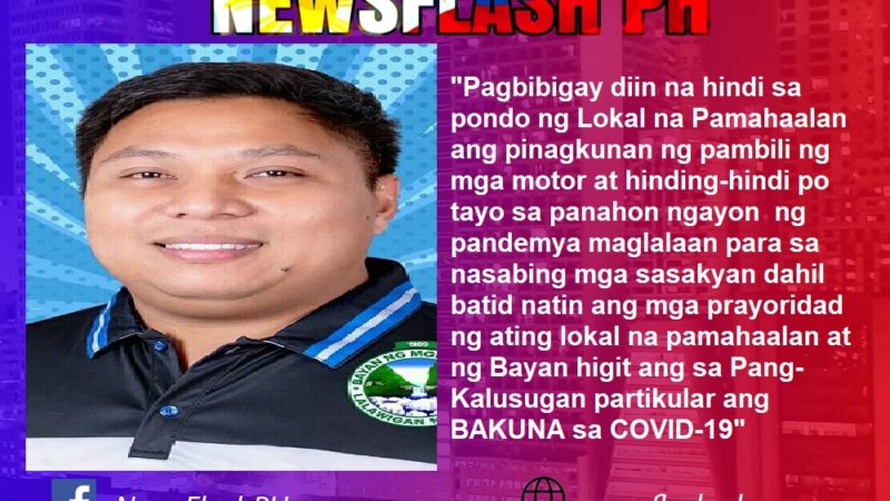 Ipinambili ng NMAX para sa mga SK Chairman sa Montalban hindi galing sa pondo ng bayan ayon kay Mayor Tom Hernandez