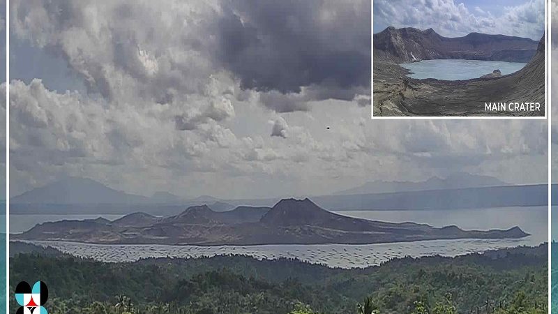 83 na volcanic earthquakes naitala sa Bulkang Taal