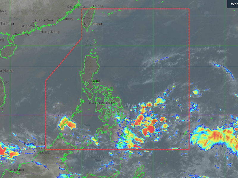 LPA binabantayan ng PAGASA sa bahagi Davao City