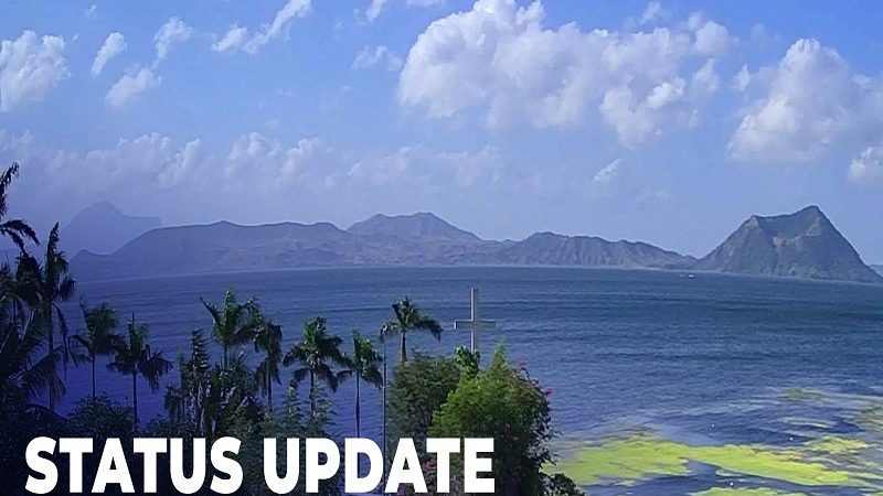 42 episodes ng volcanic tremor naitala sa Bulkang Taal