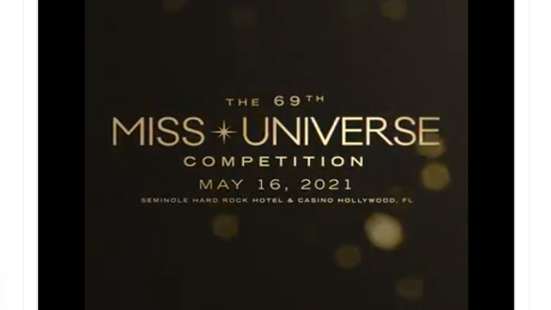 Miss Universe competition gaganapin sa May 16 sa Florida