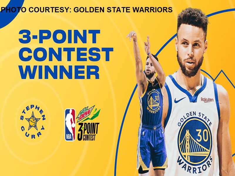 Stephen Curry wagi sa NBA 3-Point Contest