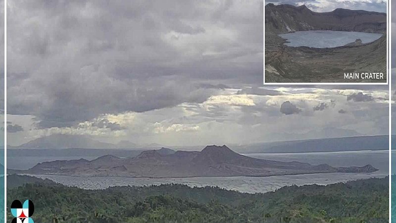 216 na volcanic earthquakes naitala sa Bulkang Taal