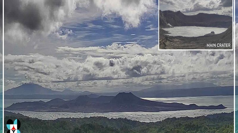 383 na volcanic earthquakes naitala sa Bulkang Taal