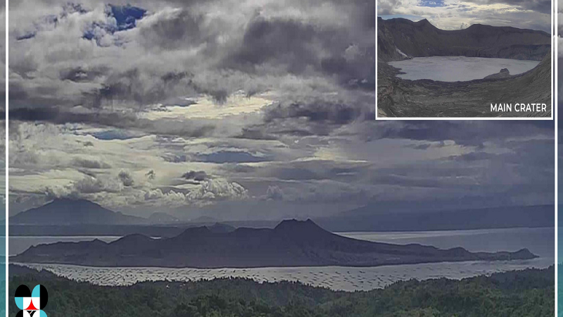 174 na volcanic earthquakes naitala sa Bulkang Taal