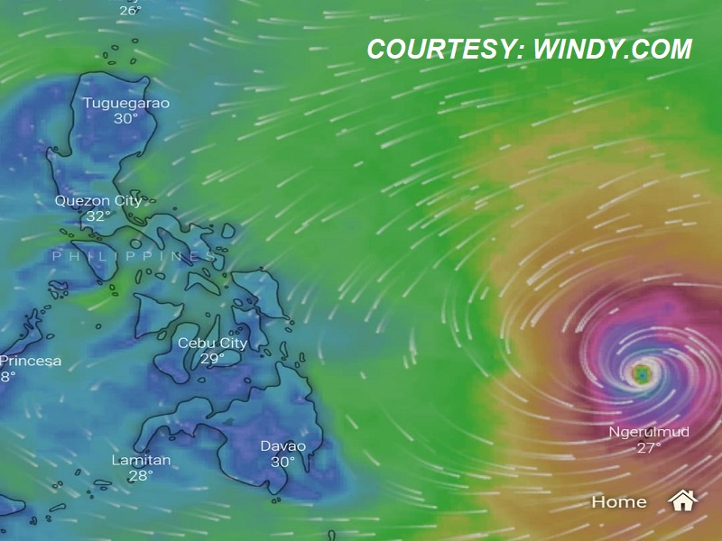 BREAKING: Bagyong Bising lumakas pa at nasa typhoon category na – PAGASA