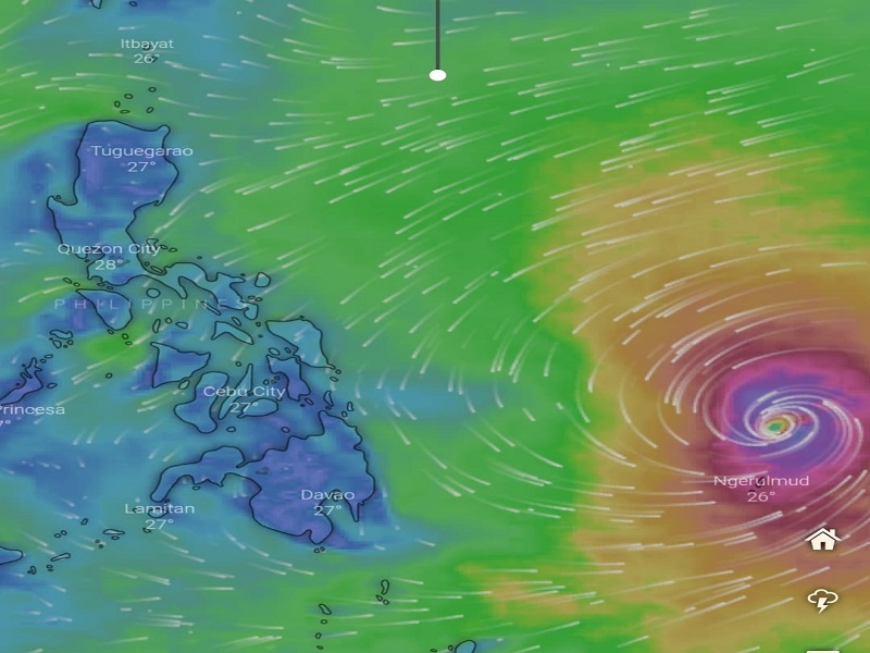 Binabantayang bagyo ng PAGASA pumasok na sa PAR; pinangalanang Bising