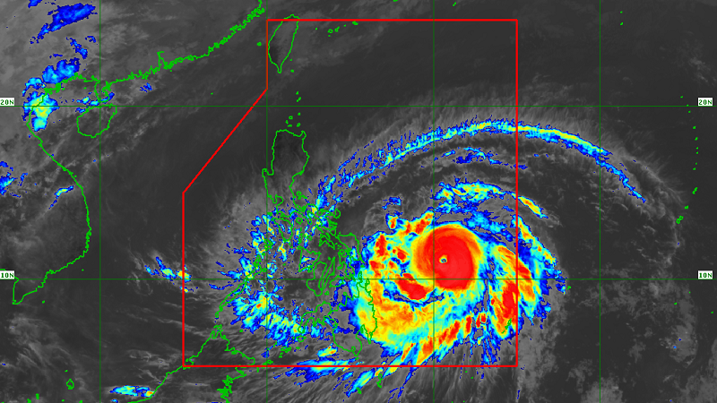 Typhoon Bising lalo pang lumakas; Signal No. 1 nakataas sa 15 lugar sa bansa