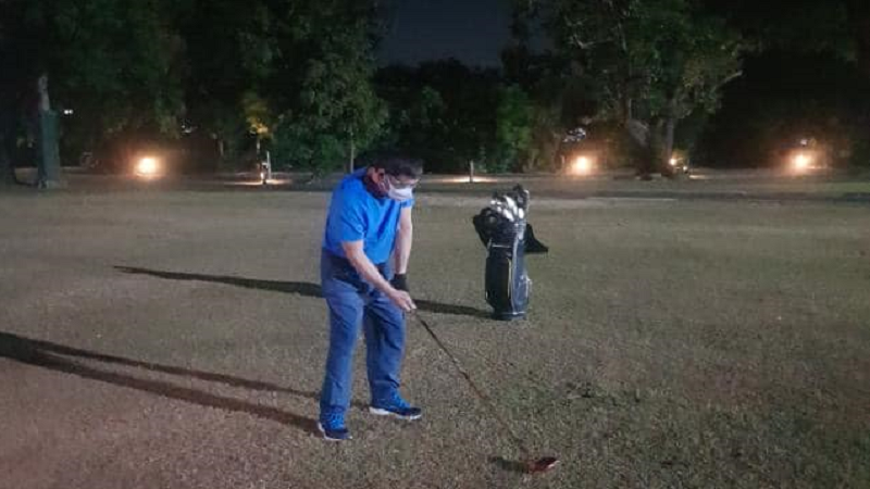 WATCH: Video ni Pangulong Duterte habang naglalakad, nalalaro ng golf at nagmo-motorisklo inilabas ni Sen. Bong Go