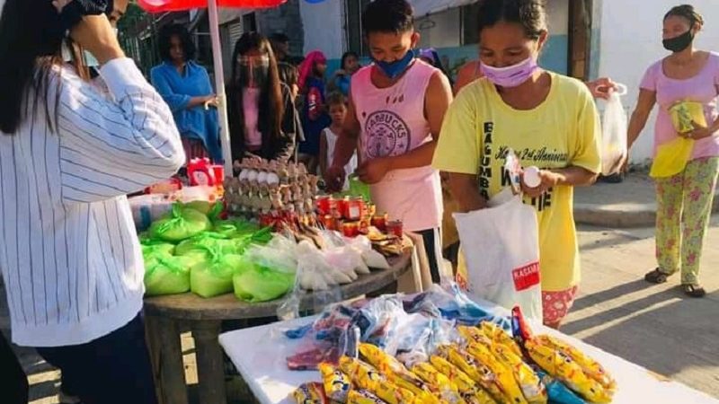 Grupo ng mga kabataan naglunsad ng Community Pantry sa Montalban