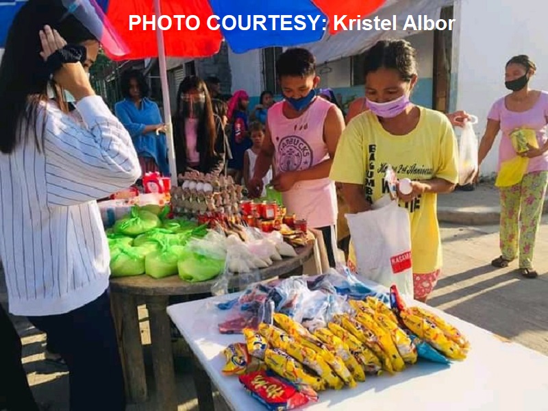 Grupo ng mga kabataan naglunsad ng Community Pantry sa Montalban