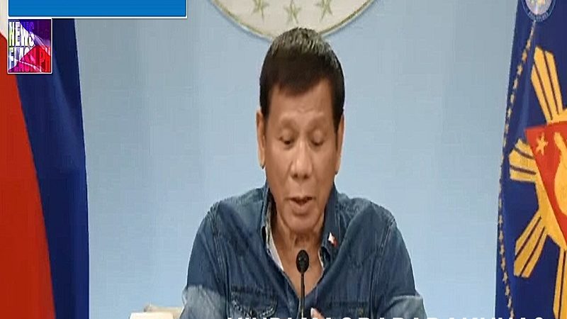 WATCH: Pangulong Duterte nagpahiwatig na hindi siya magpapabakuna kontra COVID-19