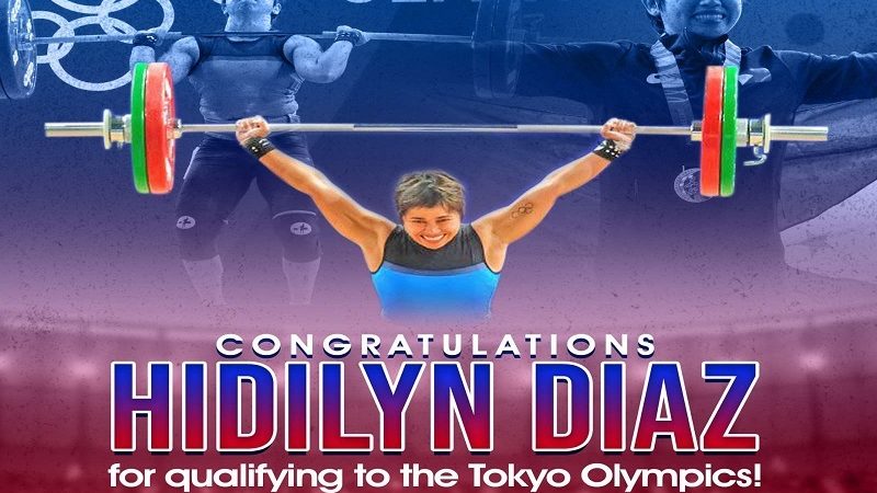 Hidilyn Diaz pormal nang nag-qualify para sa Tokyo Olympics