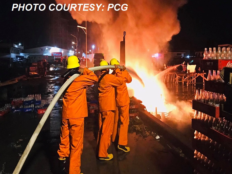 1 patay, 1 pa ang nawawala sa nasunog na bangka sa Zamboaga City