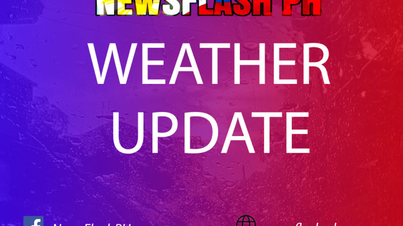 Heavy rainfall warning nakataas sa ilang lalawigan sa Eastern Visayas dahil sa tropical depression Jolina