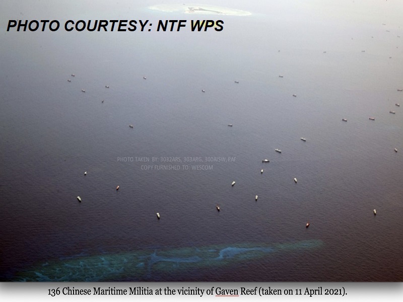 240 Chinese vessels nananatili sa West PH Sea ayon sa National Task Force for the West Philippine Sea