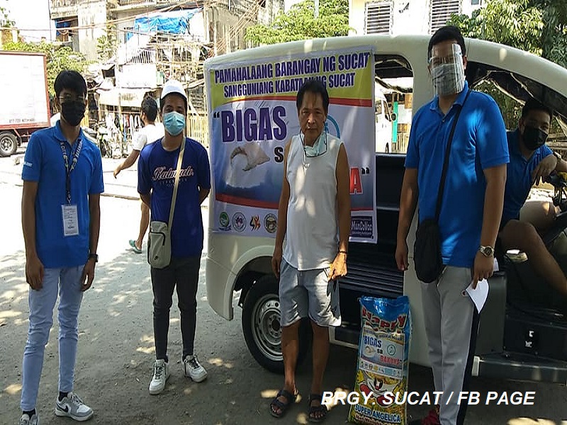 20 katao na nagpabakuna kontra COVID-19 sa Muntinlupa City nagwagi ng kalahating kaban ng bigas sa raffle