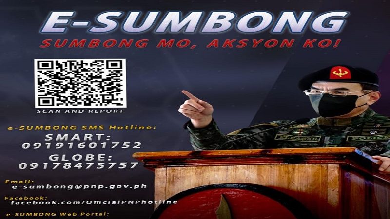 E-Sumbong inilunsad ng PNP