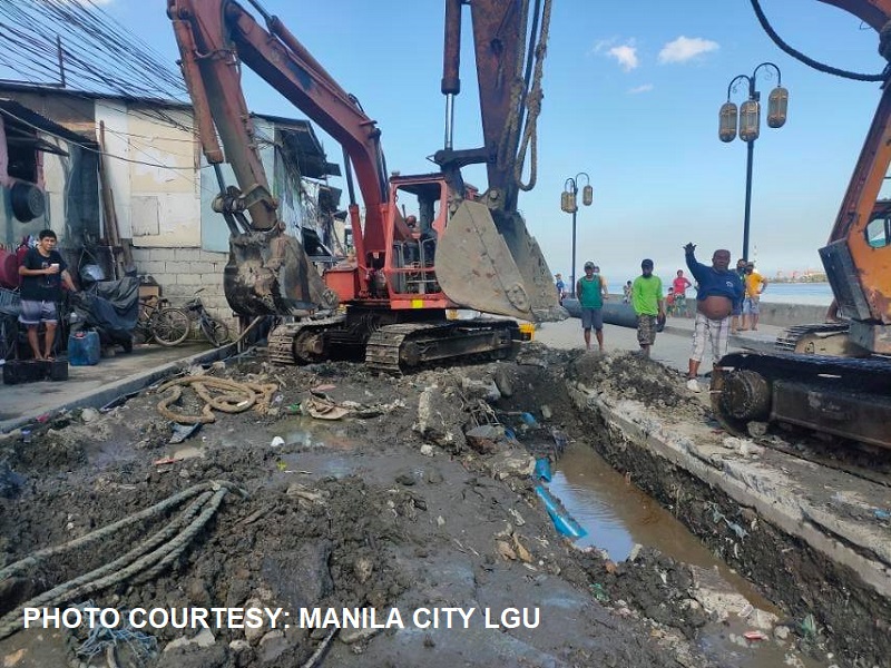 4 na barangay sa Baseco walang suplay ng tubig