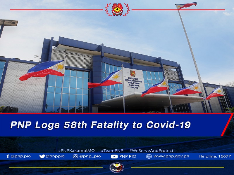 Isa pang pulis pumanaw dahil sa COVID-19