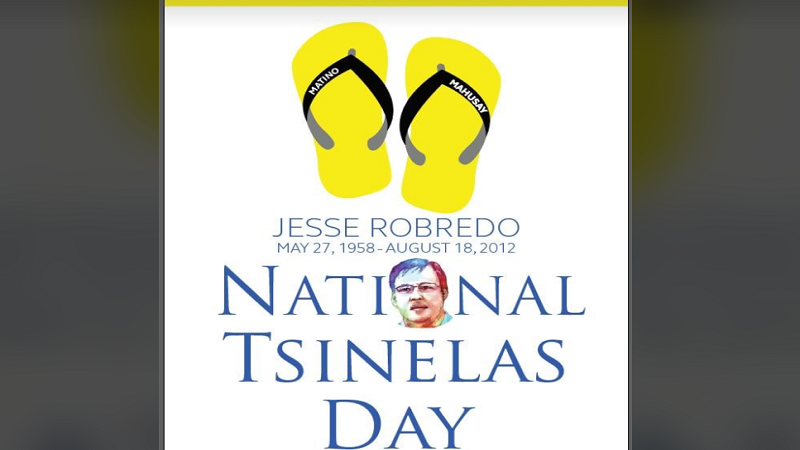 National Tsinelas Day gugunitain bukas, May 27