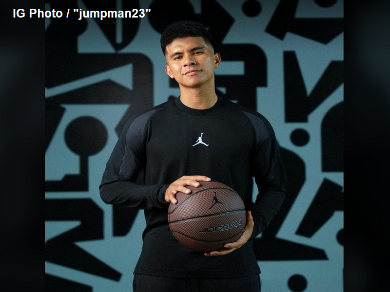 Kiefer Ravena kauna-unahang Filipino Athlete na napabilang sa Jordan Brand family