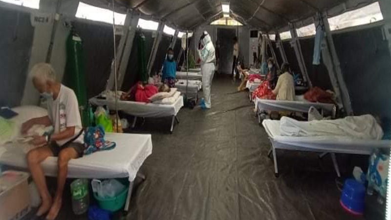 Red Cross Hospital Tents sa NKTI fully-operational na