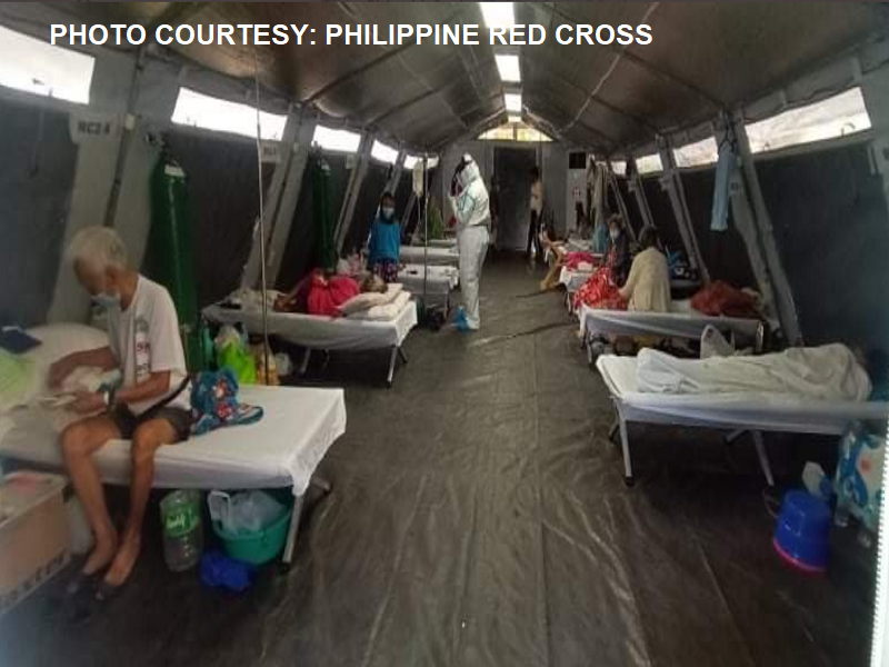 Red Cross Hospital Tents sa NKTI fully-operational na