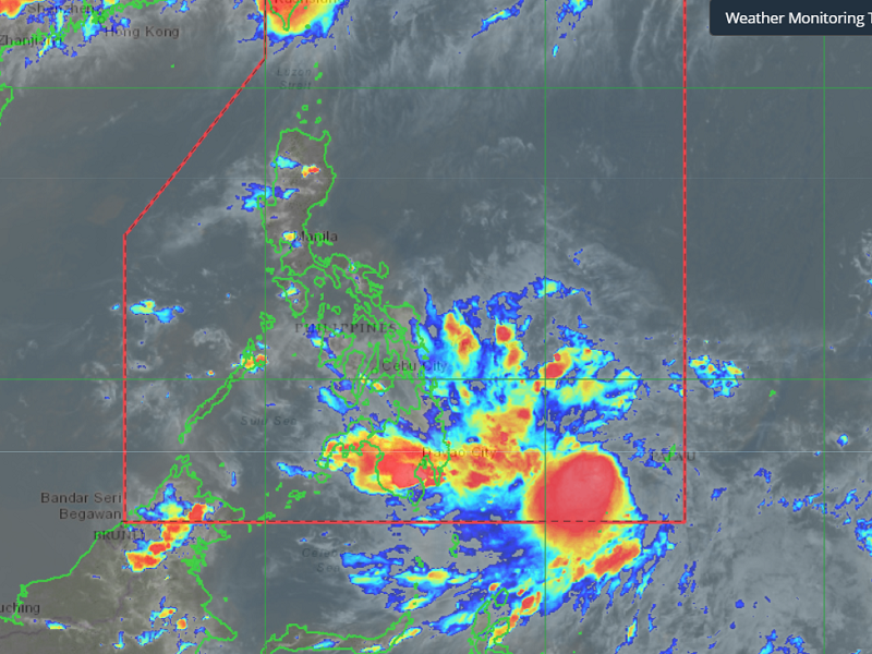 Bagyong Dante bahagyang bumagal nananatili sa Philippine Sea