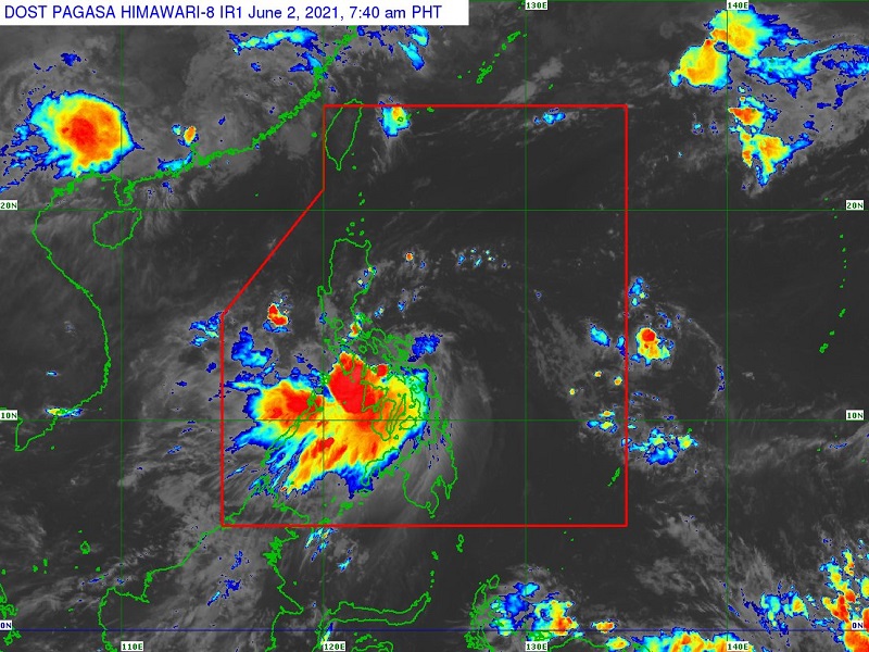 Tropical Storm Dante magla-landfall sa Romblon