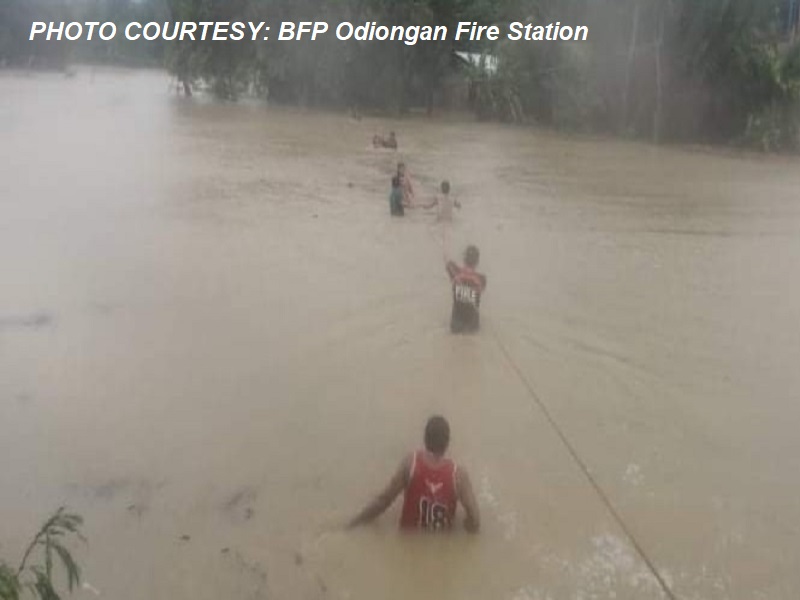 TINGNAN: Rescue operations sa Odiongan, Romblon matapos ang pagbaha dulot ng bagyong Dante