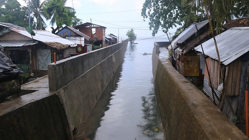 Dalawang flood control projects natapos ng DPWH sa Calbayog City