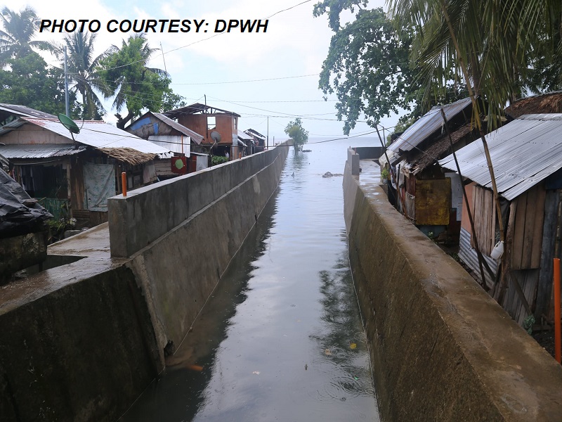 Dalawang flood control projects natapos ng DPWH sa Calbayog City