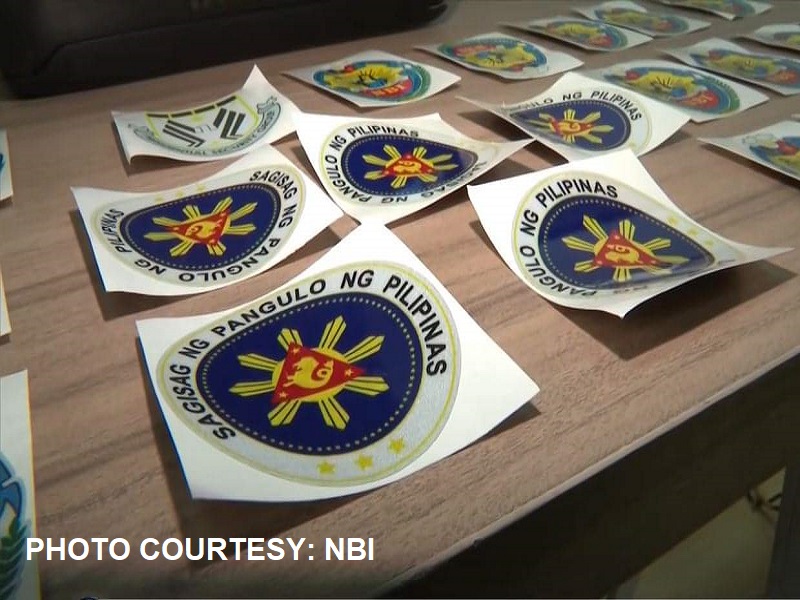 Lalaki arestado ng NBI sa ilegal na pagbebenta ng government stickers