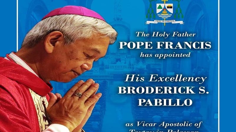 Bishop Broderick Pabillo binigyan ng promosyon ni Pope Francis