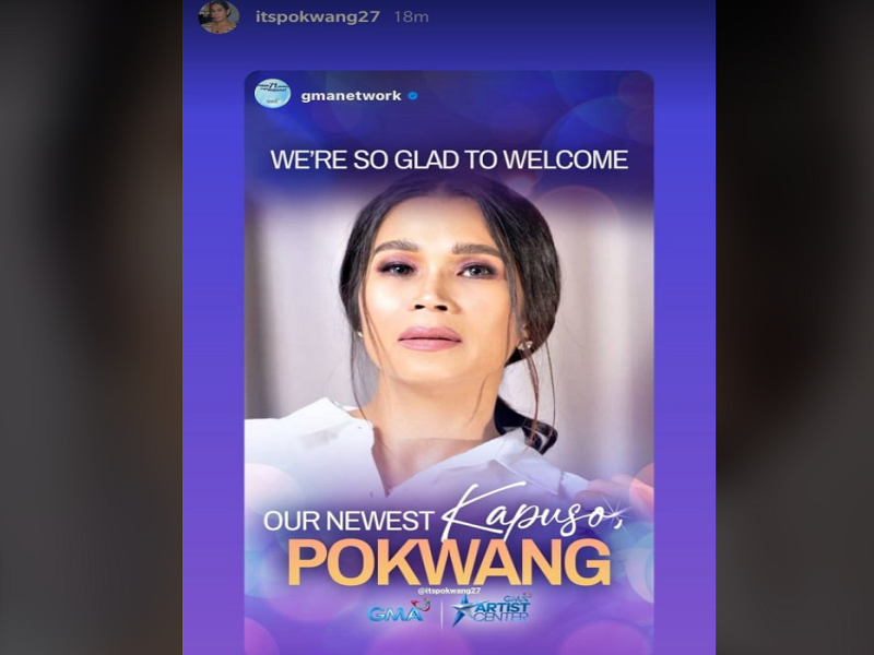 Pokwang isa nang Kapuso