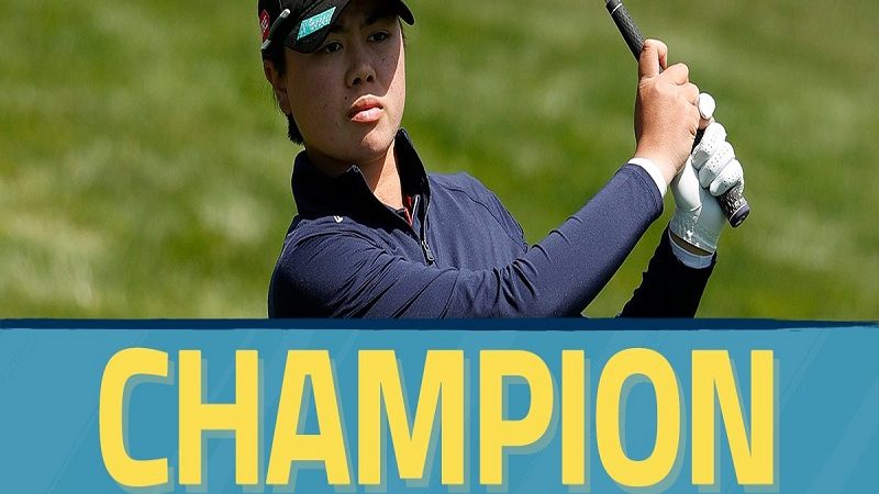 19-anyos na Pinay nagtala ng kasaysayan bilang kauna-unahang golfer mula Pilipinas na nagwagi sa major tournament