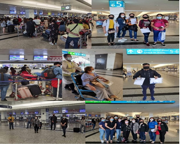 348 na OFWs mula UAE nakauwi na sa bansa