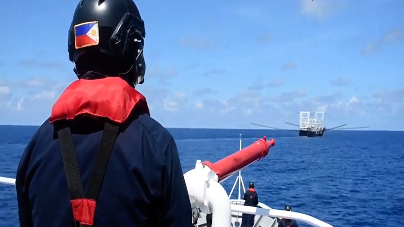 Pitong foreign vessels kabilang ang barko ng China na namataan sa Marie Louise Bank itinaboy ng Coast Guard