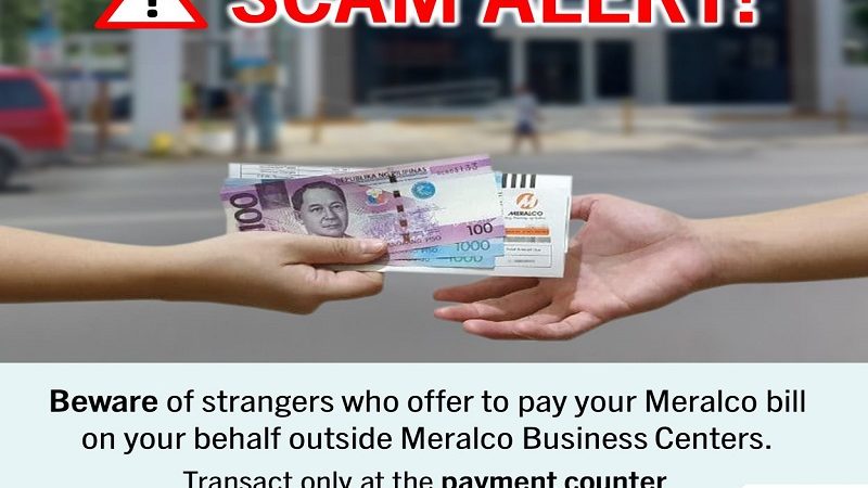 Publiko pinag-iingat ng Meralco sa mga scammer