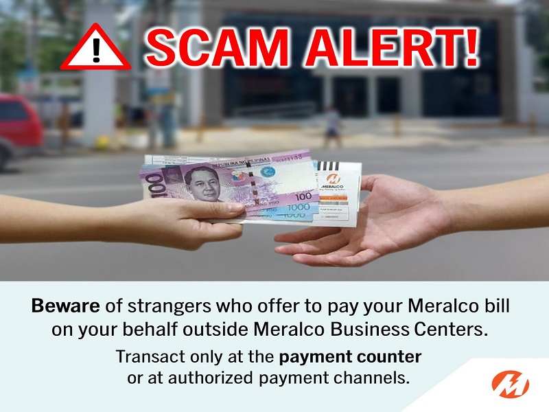 Publiko pinag-iingat ng Meralco sa mga scammer